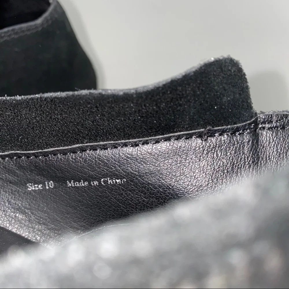 Dolce Vita Double Zipper Black Jaida Suede Booties